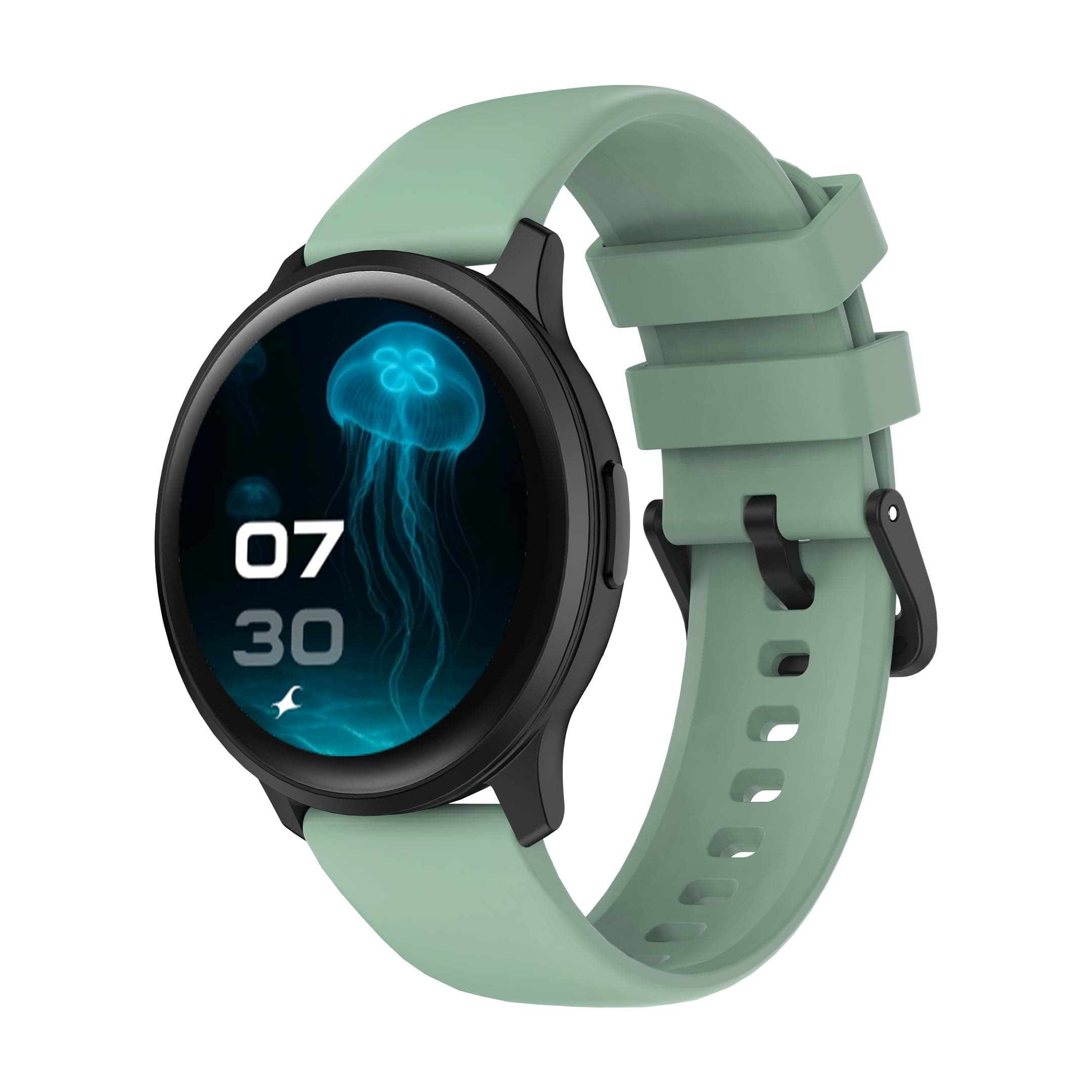 Fastrack Jupiter R3 1.38" Ultra UV Round Display with Nitro Fast Charging,Single Sync BT Calling, HRM, SPO2, Upto 5 Days Battery Life Smart Watch for ...