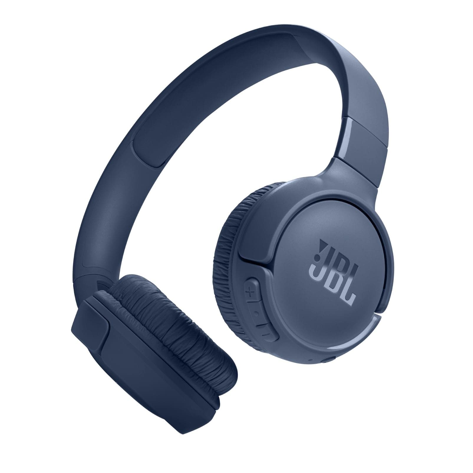 JBL, Tune 520 BT Bluetooth On-Ear Headphone with Mic, Pure Bass Sound, Up to 57H Battery Life, Blue