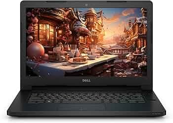 (Refurbished) Dell Latitude 3460 Intel Core i3 5th Gen Thin & Light HD Laptop (8 GB RAM/500 GB HDD/14 (35.6 cm) HD/Windows 10/MS Office/WiFi/Webcam/In...