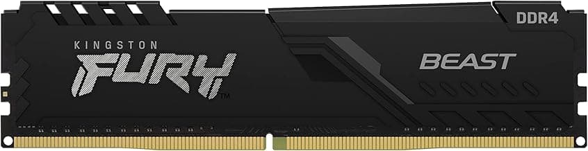Kingston FURY 8GB 3600MHz DDR4 CL17 DIMM Fury Beast Black (KF436C17BB/8)
