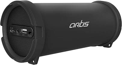 Artis BT99 Wireless Portable Bluetooth Speaker with USB/FM/AUX in (Black)(6W RMS Output)