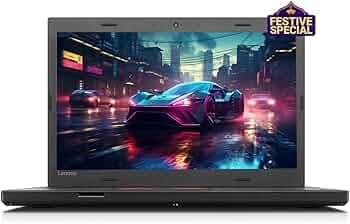 (Refurbished) Lenovo ThinkPad 6th Gen Intel Core i5 Thin & Light HD Laptop (8 GB RAM|256 GB SSD|14" (39.6 cm) HD|Windows 11|MS Office|WiFi|BT|Webcam|I...