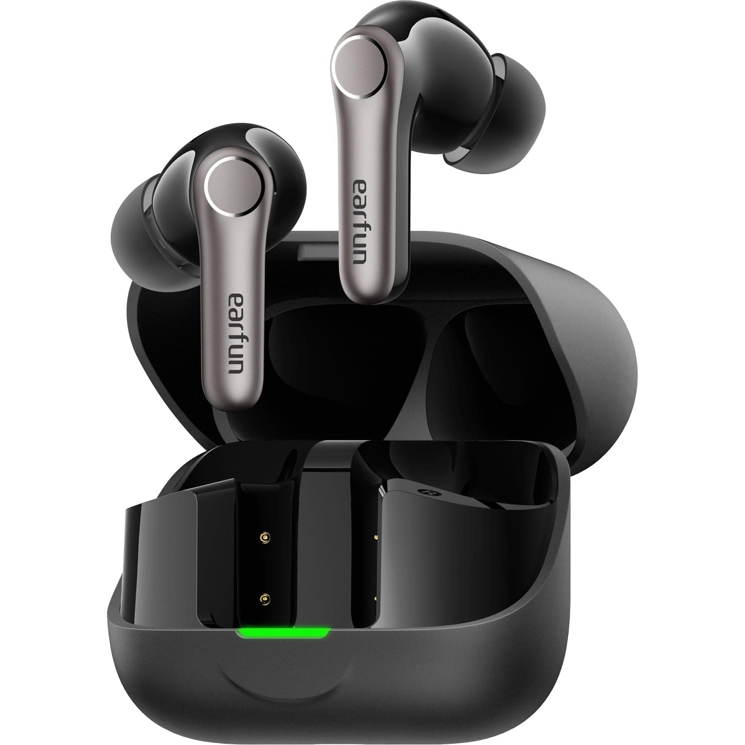 EarFun [2025 VGP Winner] Air Pro 4+ Adaptive Hybrid Noise Cancelling Wireless Earbuds Bluetooth 6.0,Qualcomm Snapdragon Sound, aptX Lossless,LDAC Hi-R...