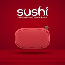 Corseca Sushi 10 Watt 7.1 Channel Wireless Bluetooth Portable Speaker (Red)