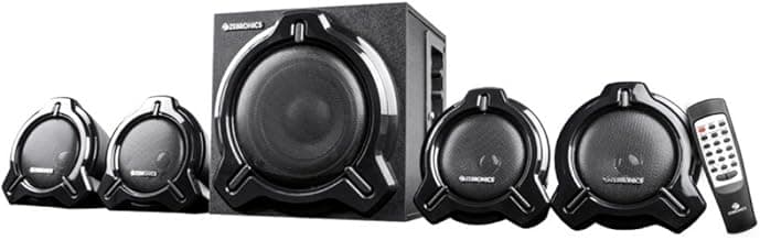 Zebronics Computer Multimedia Speaker 4.1 with Bluetooth, AUX, SD, MMC and FM - Electro