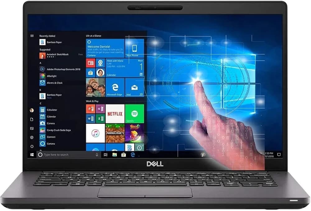 Dell (Renewed) Latitude Laptop 5400 Intel Core i5 Mobile-8th Gen -Processor, 32 GB Ram & 128 GB SSD, 14 Inches FHD 1080p Touch Screen Notebook Computer