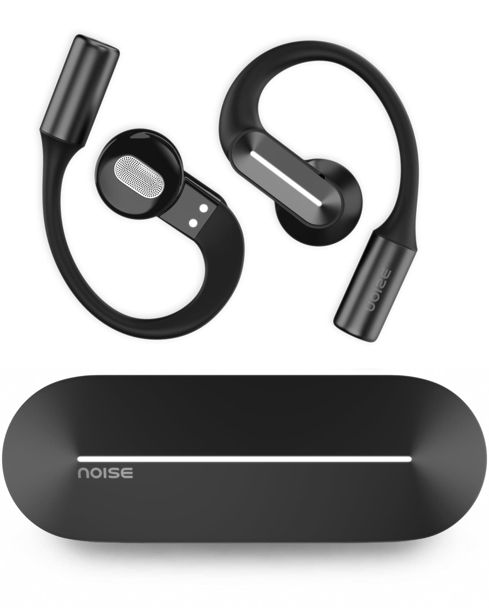 Noise Alt Buds Open Wireless Open-Ear Earbuds (2026), Red Dot Award-Winning Design, Hi-Res LHDC Audio, AI-Powered, Quad Mic ENC, App Support, Up to 35...