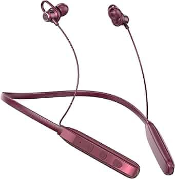 bAot Neckband with 50 Hours Playback Deep Bass with Magnetic Buds Bluetooth Headset