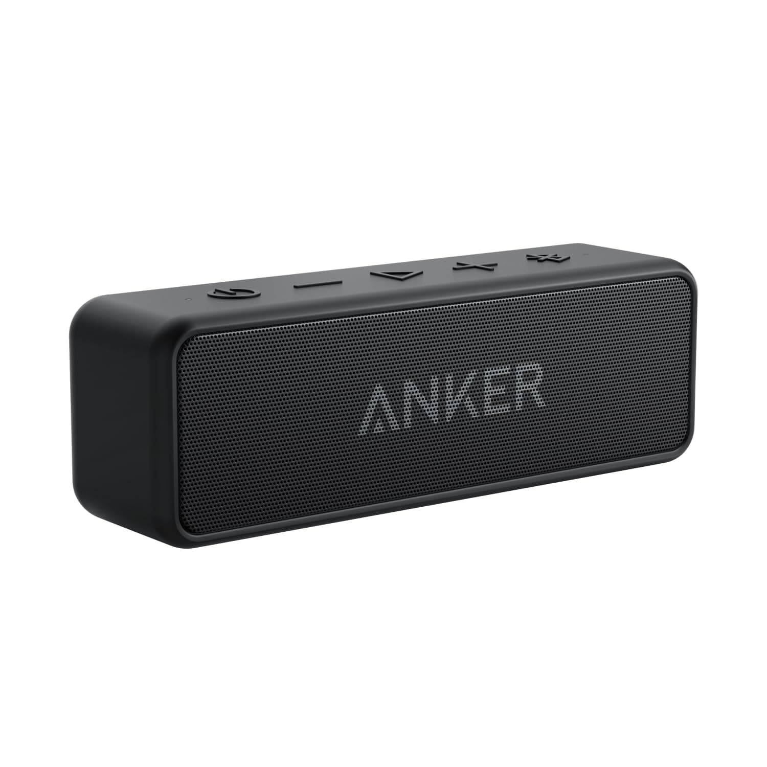 Anker Soundcore 2 Portable Bluetooth Speaker With Better Bass, 24-Hour Playtime, 66Ft Bluetooth Range, Ipx5 Water Resistance