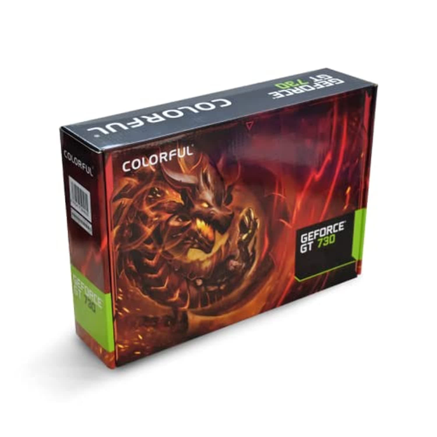 Colorful GeForce GT 730 4GB GDDR3 RAM VRAM Graphics Card with 3 Years Warranty 384 CUDA Core 64bit 667 Clock Speed 1080P Gaming GTAV Valorant PUBG COD
