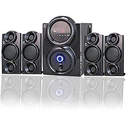Ikall Ik-409 4.1 Channel Bluetooth, Wireless, Auxiliary, Usb, Wired Speaker Systems - Black