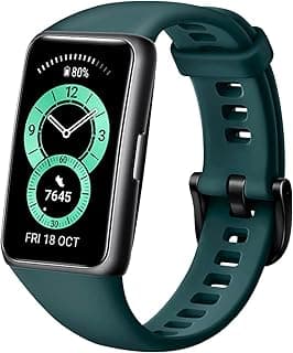 Huawei Band 6 Fitness Tracker Smartwatch for Men Women, 1.47''AMOLED Color Screen, SpO2,24H Heart Rate Monitor,14 Days Bat...