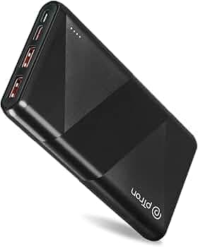 pTron Newly Launched Dynamo Z 10000mAh 22.5W Power Bank Supports VOOC/Wrap/Dash USB Charging, 20W PD Fast Charging, 3 Output Ports, 2 Input Ports & Mu...