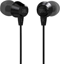 (Renewed) Jbl C50Hi Wired In Ear Earphones With Microphone Black