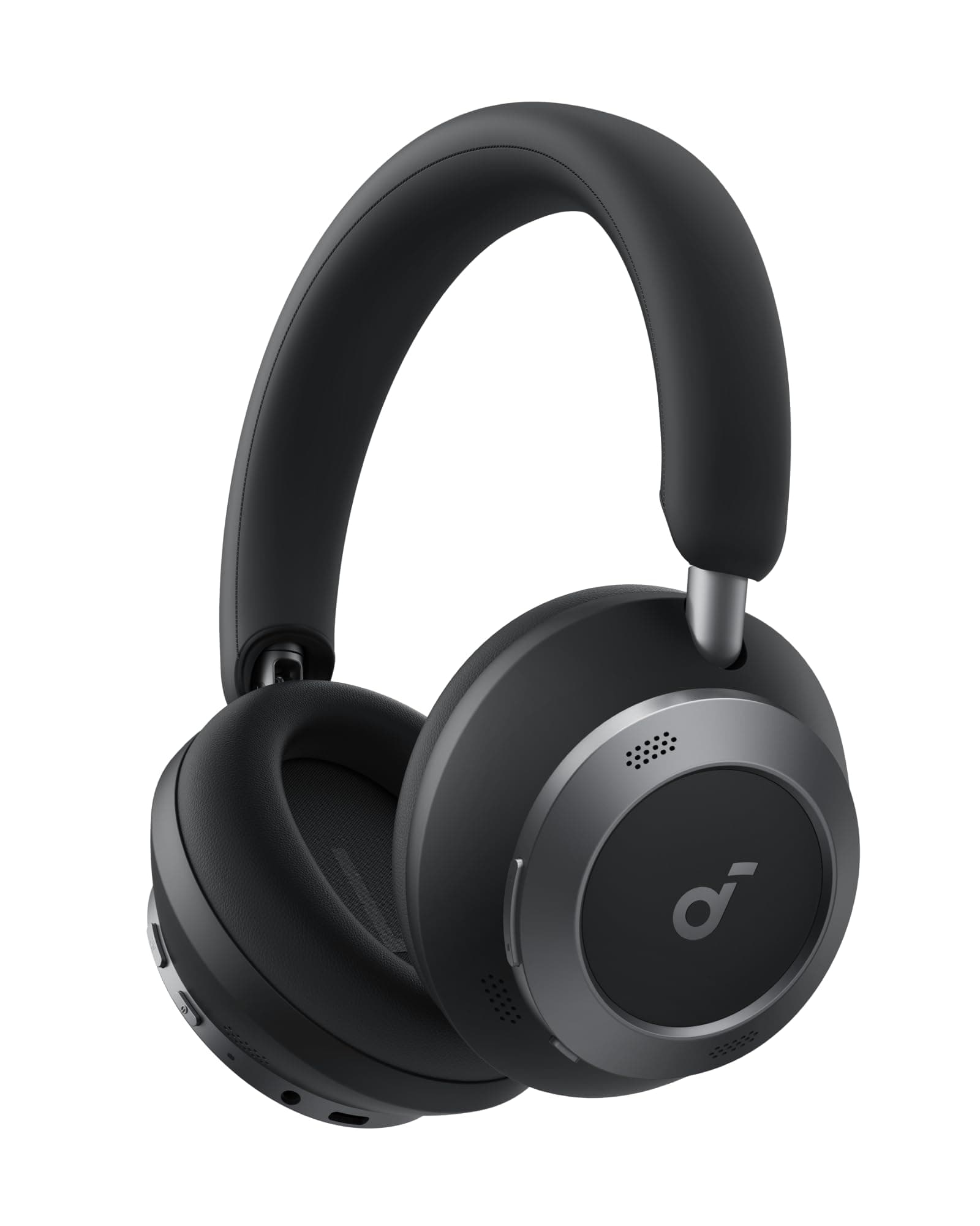 Soundcore Space One Pro, FlexiCurve Over-Ear Headphone, Adaptive Active Noise Cancelling Headphones Driven by 6 Mics, 60H Lossless Audio, Ultra-Fast C...