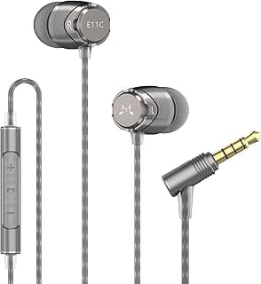 SoundMAGIC E11C Wired in Ear Headset with Mic (Grey)
