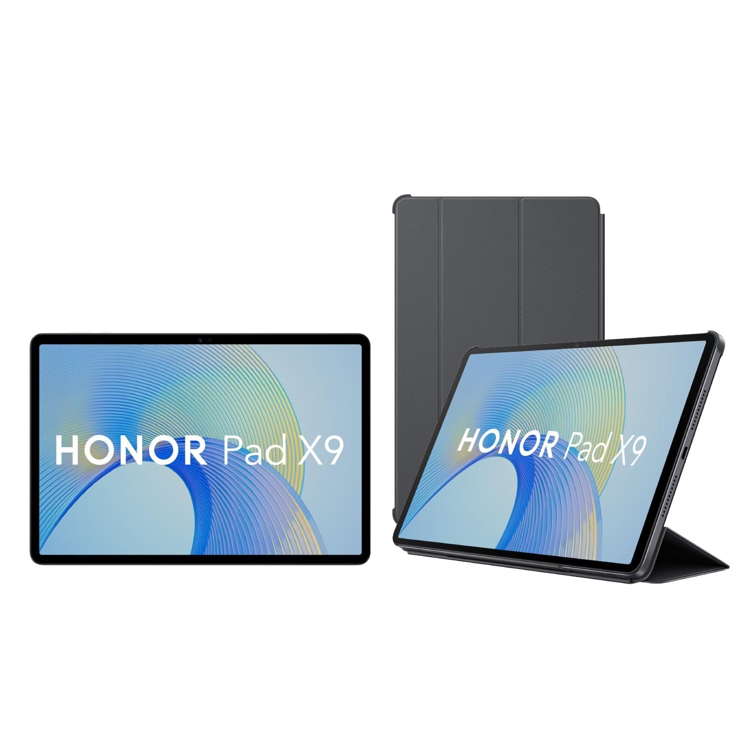 Honor PAD X9 with Free Flip-Cover 11.5-inch (29.21 cm) 2K Display, Snapdragon 685, 7GB (4GB+3GB RAM Turbo), 128GB Storage, 6 Speakers, Up-to 13 Hours Battery, Android 13, WiFi Tablet, Metal Body, Gray