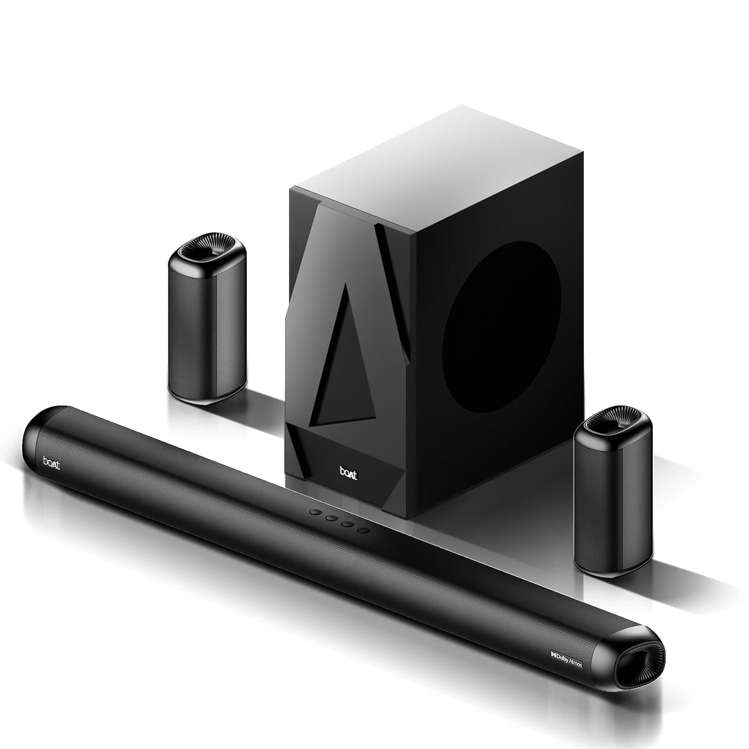 boAt Newly Launched Aavante Bar 5500DA 500W Bluetooth Soundbar w/Dolby Atmos & Cinematic Sound,5.1.2 Channel,8 Drivers for Surround Sound Effect,Multi...