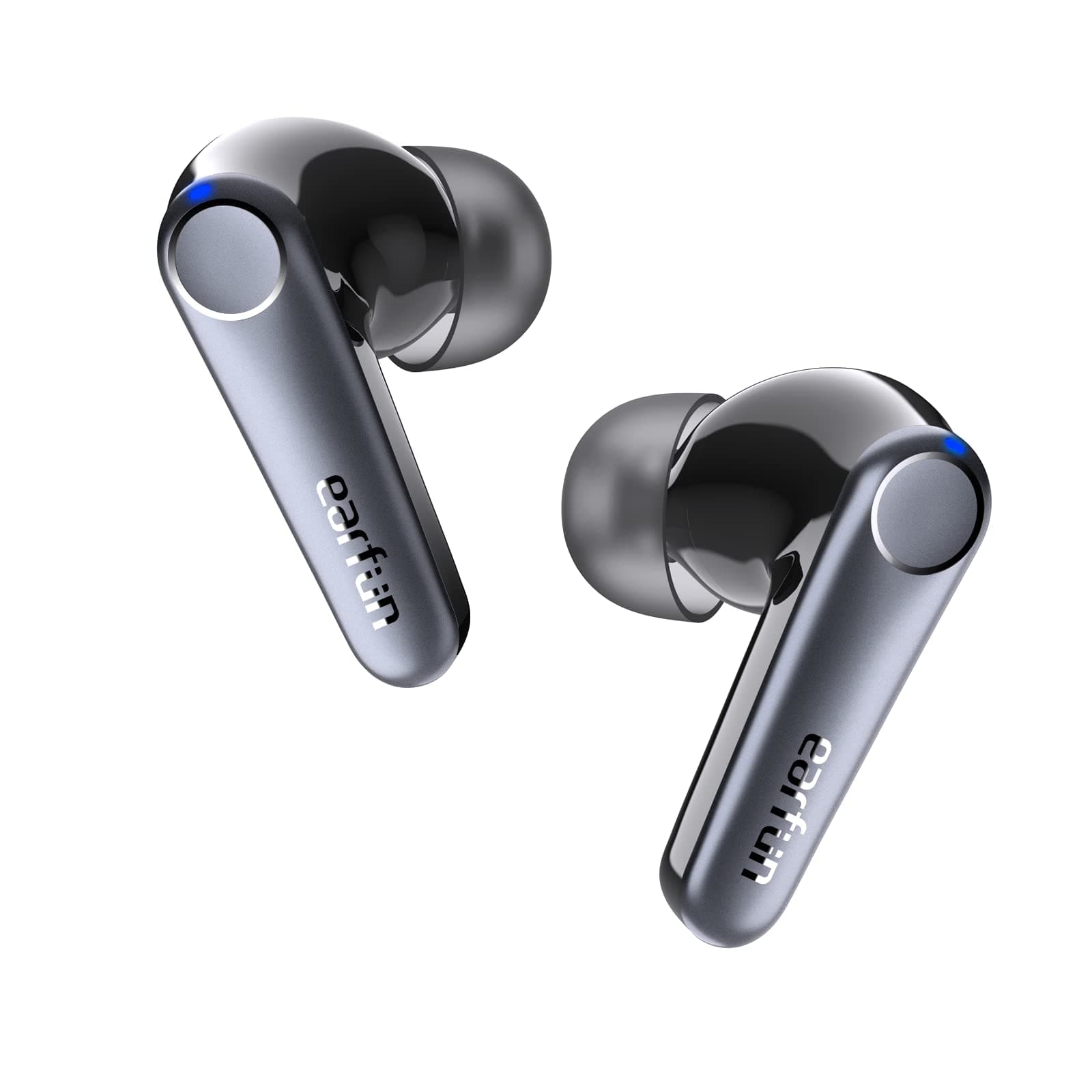 EarFun Air Pro 3 ANC Earbuds Bluetooth Wireless, Qualcomm® aptX™ Adaptive Sound, 6 Mics CVC 8.0 ENC Wireless Earbuds, Bluetooth 5.3 TWS Earbuds, Multipoint Connection, 45H Playtime, App Customize EQ