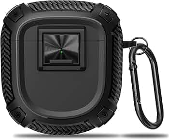 M.G.R.J Secure Lock Clip Full Carbon Fiber Body Shockproof Shell Protective Case Cover for Bose New QuietComfort Ultra/Earbuds II, Wireless Noise Canc...