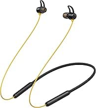 (Renewed) realme Buds Wireless Bluetooth In Ear Neckband Headphone with Mic (Yellow)