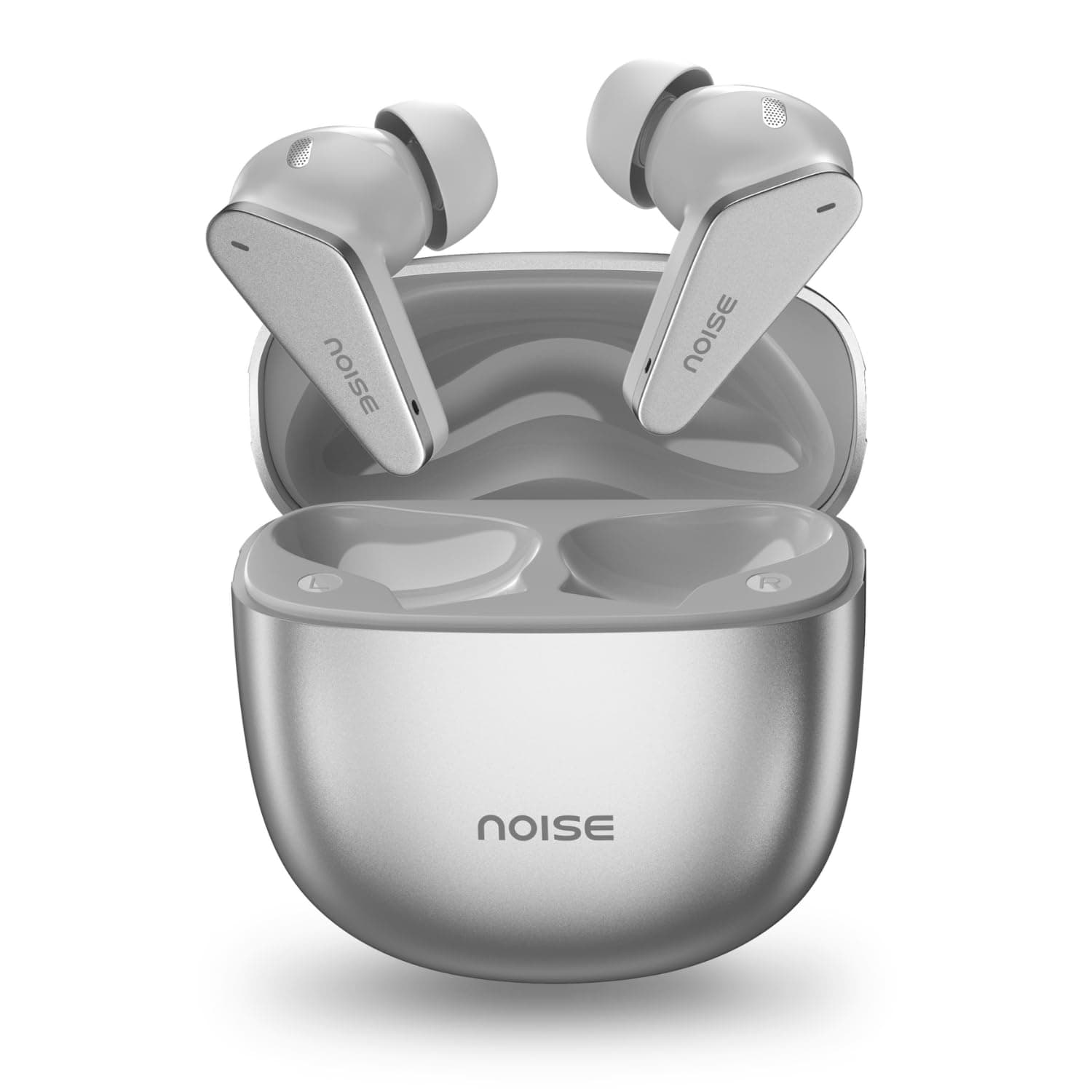 Noise Newly Launched Buds Vector Truly Wireless Earbuds with Hi-Res LDAC, 40H of Playtime, Quad Mic with ENC, Instacharge(10 Min=120 Min), BT V5.3 (Lu...