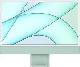 2021 Apple iMac with 4.5K Retina Display (24-inch/60.96 cm, Apple M1 chip with 8?core CPU and 7?core GPU, 8GB RAM, 256GB) - Green