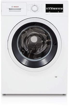 Bosch 8 kg Inverter Fully-Automatic Front Loading Washing Machine (WAT24463IN, White, Inbuilt Heater) Washing Machines & Dryers