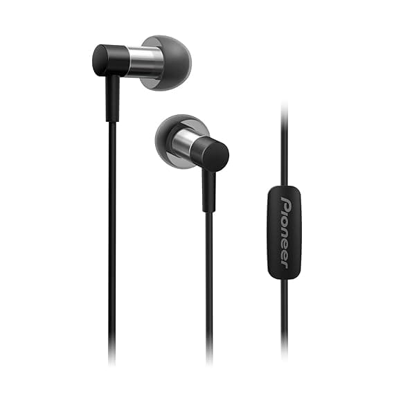 Pioneer Hi-Res Audio SE-CH3T in-Ear Headphones (Black) In-Ear