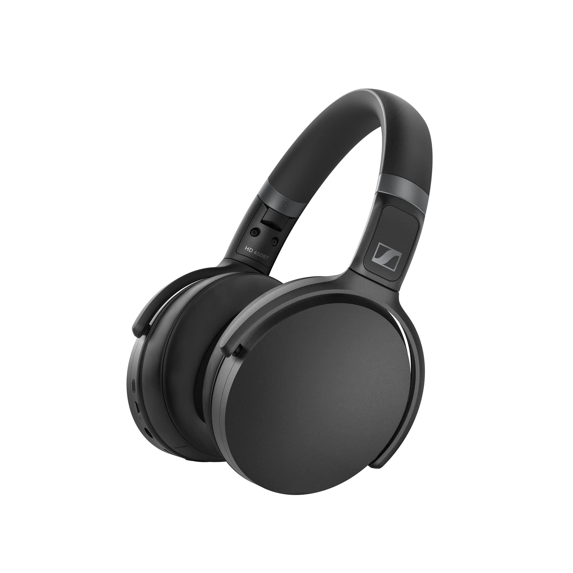 Sennheiser HD 450BT Wireless Bluetooth Over The Ear Headphone with Mic (Black)