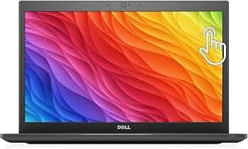 (Refurbished) Dell Latitude 7480 14" Touchscreen Laptop, Intel Core i7 7600U 2.8Ghz, 8GB DDR4, 512GB M.2 SSD, QHD 1440p, Thunderbolt 3 USB C, HDMI, We...