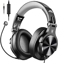 OneOdio A71D PC Headsets with Microphone, Multifunctional Headset with Boom Mic Studio Headphones for Mac Laptop Office Zoom Conference, Wired Over Ea