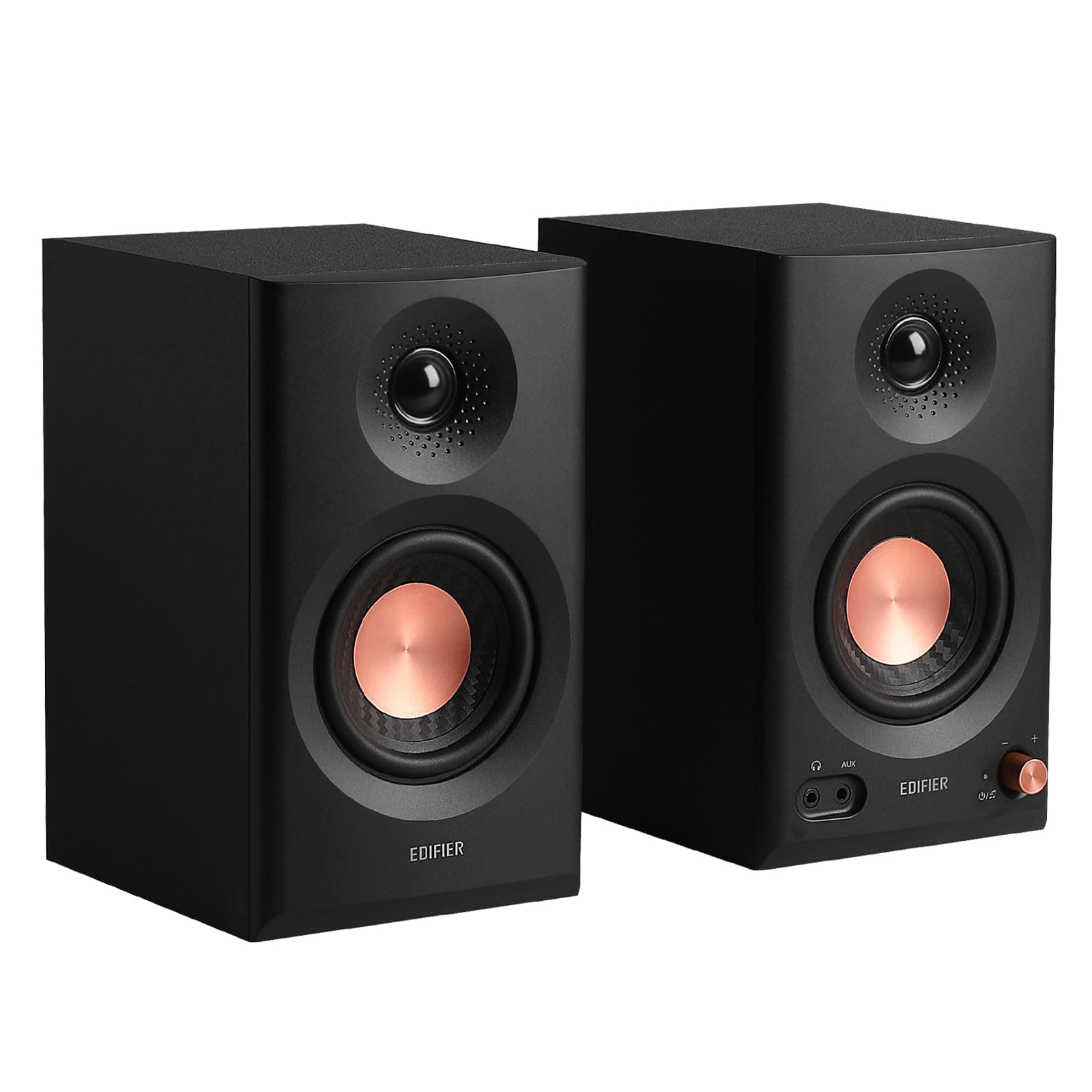 Edifier MR3 Powered Studio Monitor Speakers - 36W RMS Hi-Res Active Desktop Reference Monitors with Acoustic Room Compensation, Bluetooth V5.4, TRS, R...