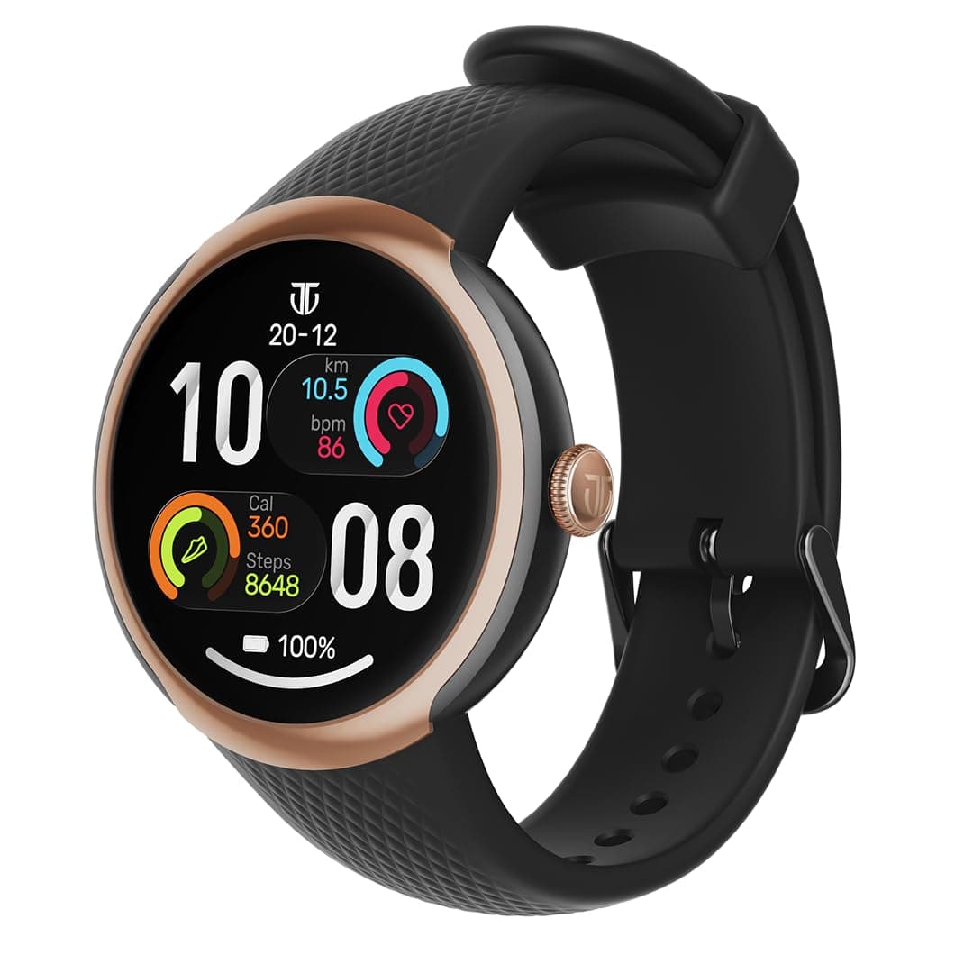 Titan Celestor Verv with 1.19" AMOLED Display, Built-in GPS, Skin Temperature Monitoring, Luna Wellness, Smart Hydration, ...