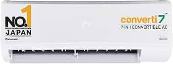 Panasonic 0.9 Ton 3 Star Inverter Split AC (Powerful Mode, Copper Condenser, 7in1 Convertible, 2-Way, PM 0.1 Filter, CS/CU-SU11AKY3T, White)