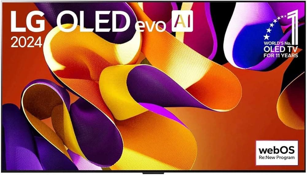 LG OLED evo AI G4 55 (139 cm) OLED55G46LA 4K Smart TV