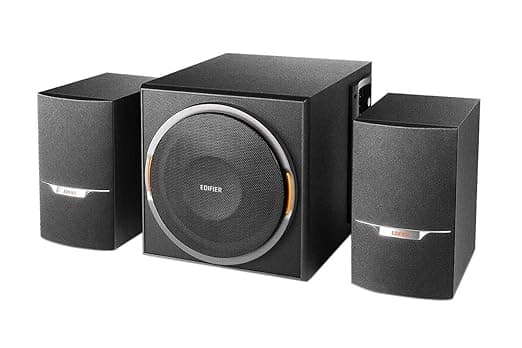 Edifier XM3BT 40 Watt 2.1 Channel Wireless Bluetooth Subwoofer (Black) PC Speakers