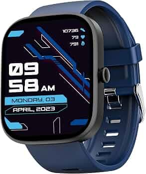 boAt Wave Convex 1.96" (4.9 cm) AMOLED Display, Advanced Bluetooth Calling, Coins, DIY Watch Face Studio, Female Wellness, Energy & Sleep Score, IP67,...