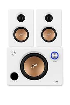 SWANS M10 2.1 Channel Multimedia Speaker System  Hi-Fi Sound, MDF Wooden Cabinet, Powerful Subwoofer, Rich Mids & Highs, for Desktop, PC, TV, Audiophi...