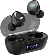 truke Fit 1+ True Wireless Earbuds with Dedicated Gaming Mode | 48hrs of Playtime | IPX4 | Touch Control | Low Latency | Bluetooth 5.1 | 10mm Driver f