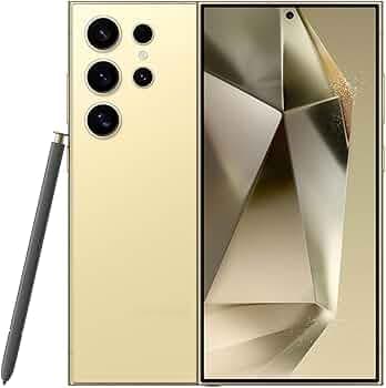 Samsung Galaxy S24 Ultra 5G AI Smartphone (Titanium Yellow, 12GB, 512GB Storage)_with Other Offers