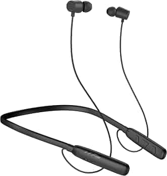 GEARZTOUCH GZT Wave Pro Sportz Neckband with Mic & Magnetic Buds, 40H Playtime, ENC Dolby Digital, Dual Equalizer Bass Boost Sound, BTv5.3,Low Latency...