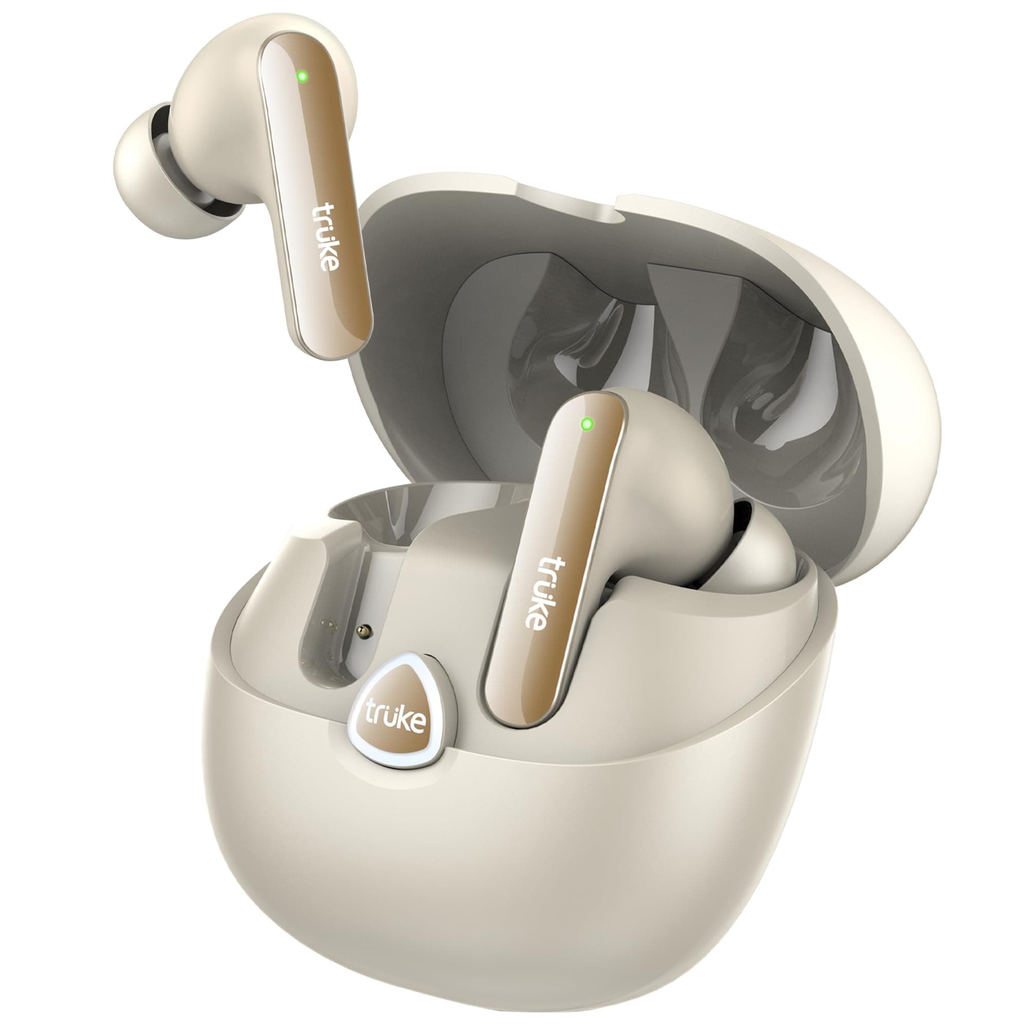 truke [Just Launched Buds F1 Ultra True Wireless Earbuds Spatial Audio Experience, 60H Playtime, Crystal-Clear Calls, Fast Charging, Bluetooth 5.3, No...