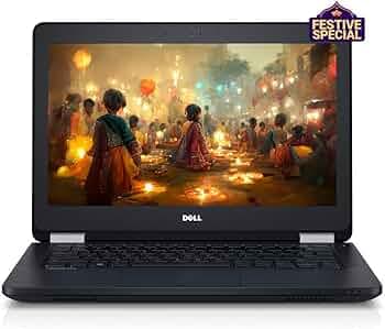(Refurbished) Dell Latitude 5270 6th Gen Intel Core i5 Thin & Light HD Laptop (8 GB DDR4 RAM|256 GB SSD|12.5" (31.8 cm) HD|Windows 11 Pro|MS Office|Wi...
