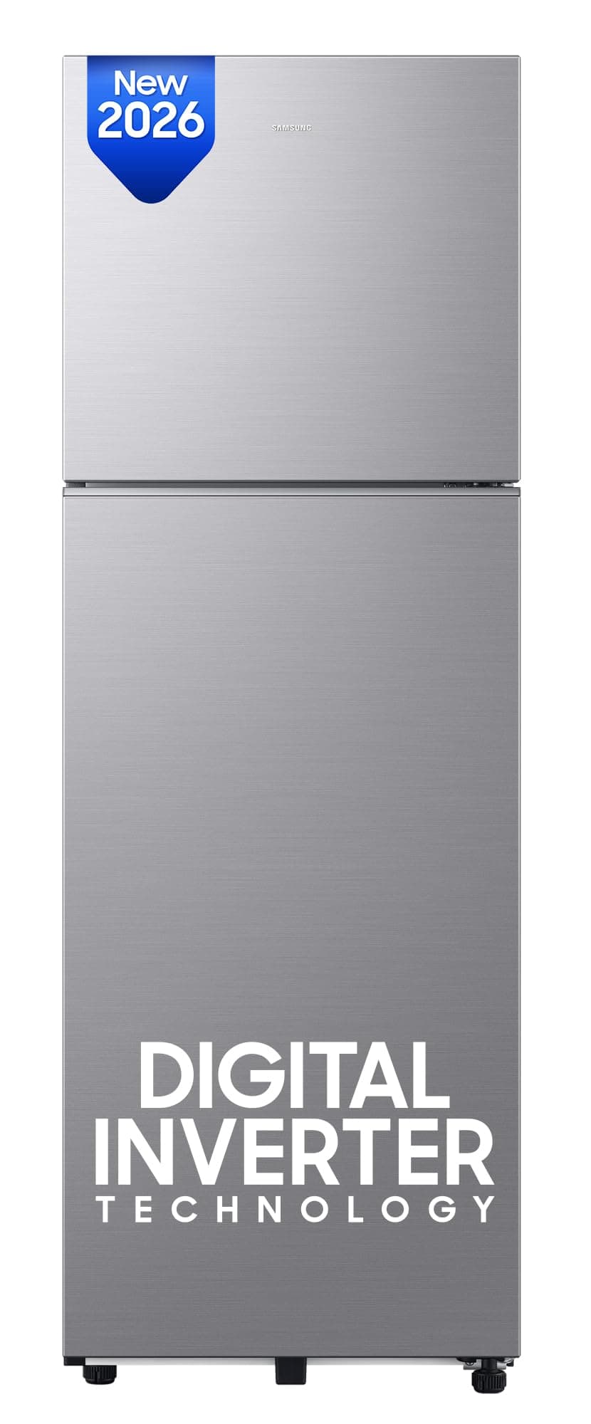Samsung 256 L, 2 Star, Digital Inverter Frost Free Double Door Refrigerator (RT40H30W2QHL, Gray Silver, 2026 Model)