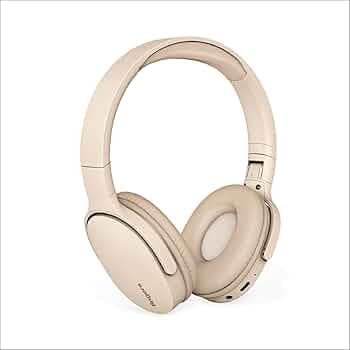 FINGERS Rock-n-Roll H6 On-Ear Bluetooth Headphones with Mic (12 Hours Playtime, 40mm Neodymium Drivers, Leatherette Headband, Bluetooth v5.4 | FM Radi...