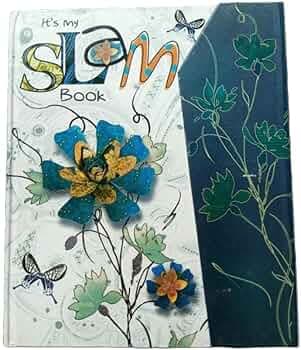Stylish Slam Book, Friend record book Memory Photo Book Album Diary,love Scrapbook for Memories (SL - 216)