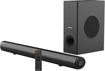 Blaupunkt Newly Launched SBW150 NXT 2.1 Soundbar with Subwoofeer I 150W RMS I HDMI-ARC I Bluetooth I AUX I USB I Remote Control with Equalizer