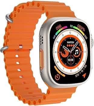 Tru i Large 2.19 inch Display Watch 9 Ultra 49mm Unisex Smart Watch Series 9 Sport NFC Smartwatch Bluetooth Call Waterproof for Blood Oxygen & Blood P...