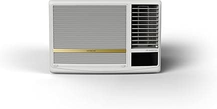Hitachi 1.5 Ton 5 Star Window AC (Copper, Dust Filter, 2021 Model, RAW518HDEA, White), color, Large